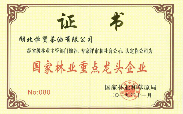 國家林業(yè)重點龍頭單位